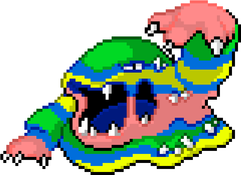 Alolan Muk Pixel Art - Pokemon Alola Muk Sprites (900x720), Png Download