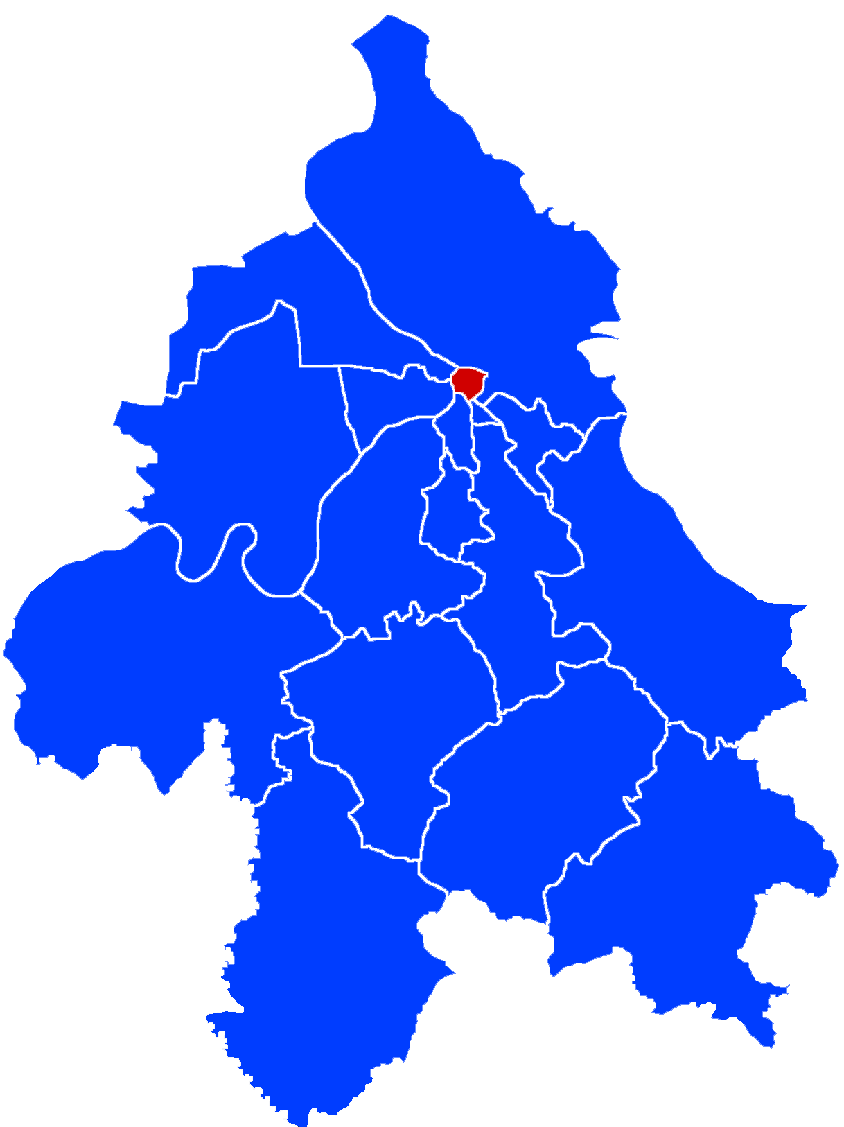 Belgrade Municipalities Stari Grad - Belgrade (1225x1625), Png Download