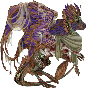 7468032 350 - Amethyst Dragon Queen Duvet (350x350), Png Download