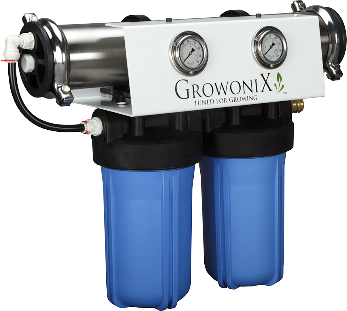 Reverse Osmosis Water Purifier Png Pic - Growonix Ex1000 - 1000gpd Reverse Osmosis Filtration (1295x1215), Png Download
