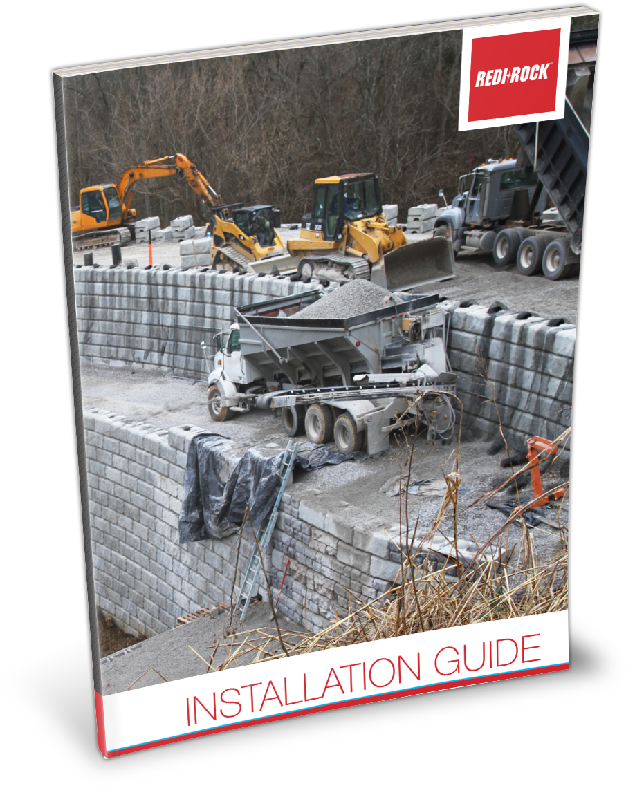 Redi-rock Installation Manual - Armored Car (1000x1193), Png Download