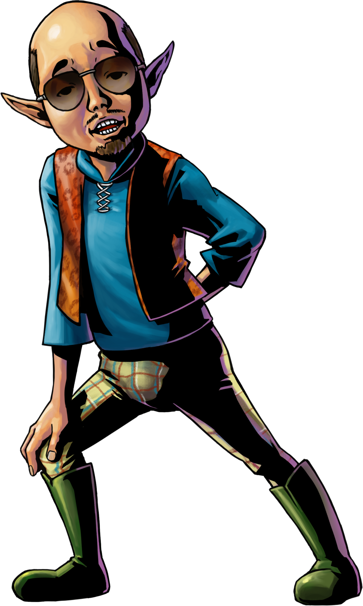 Majora's Mask Official Artwork (1200x2005), Png Download