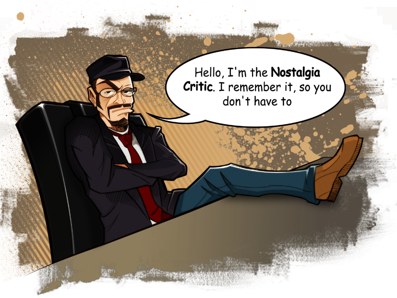 Hello, I'm The Nostalgia Critic - Fan Art Nostalgia Critic (800x600), Png Download