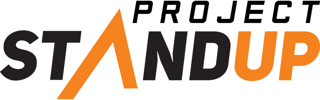 Project Stand Up Logo For Light Backgrounds - Graphic Design (1024x320), Png Download