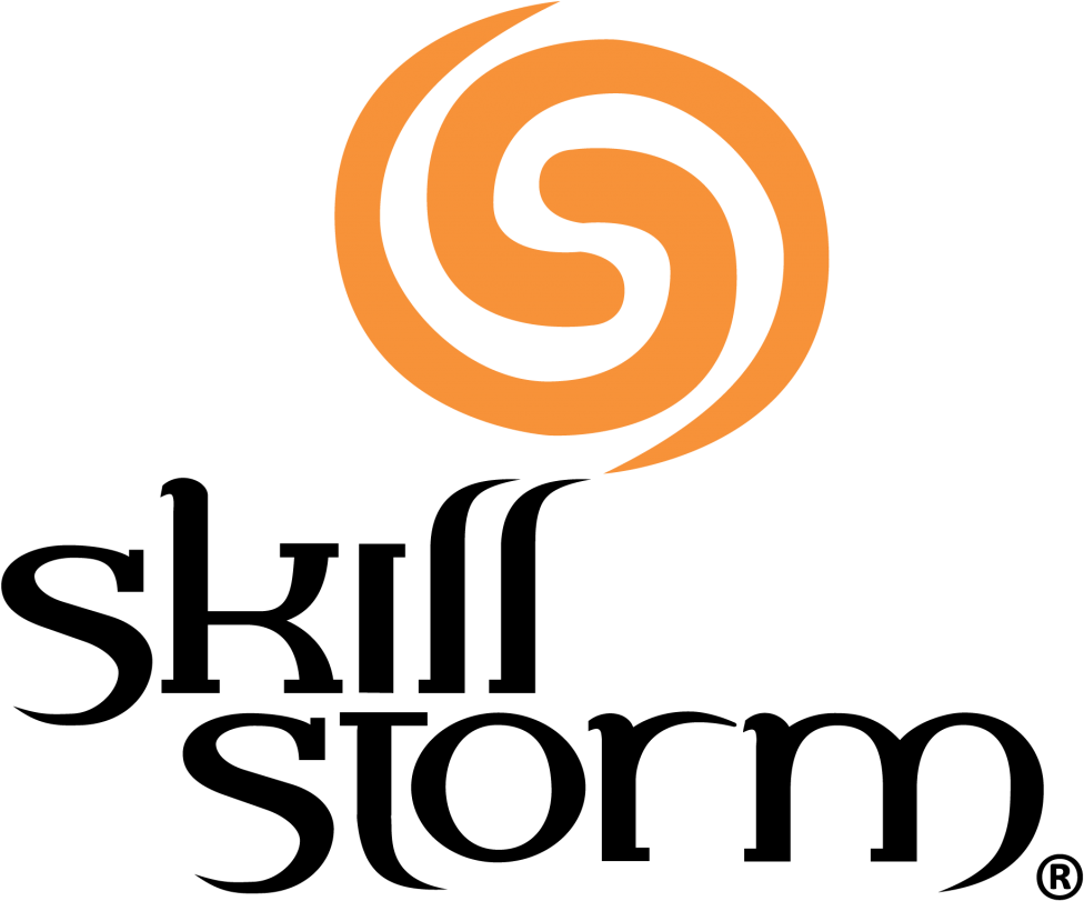 Skillstorm Stacked Blk Orng - Skillstorm Logo Png (1024x864), Png Download