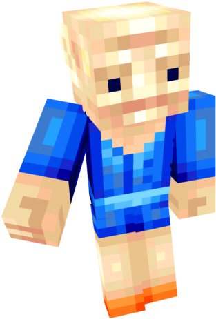 Creepyoldguypng - Electric Blue (640x640), Png Download