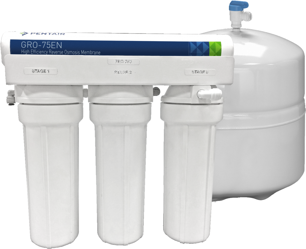 Reverse Osmosis Water Purifier Download Png Image - Pentair Water Reverse Osmosis System (1024x835), Png Download