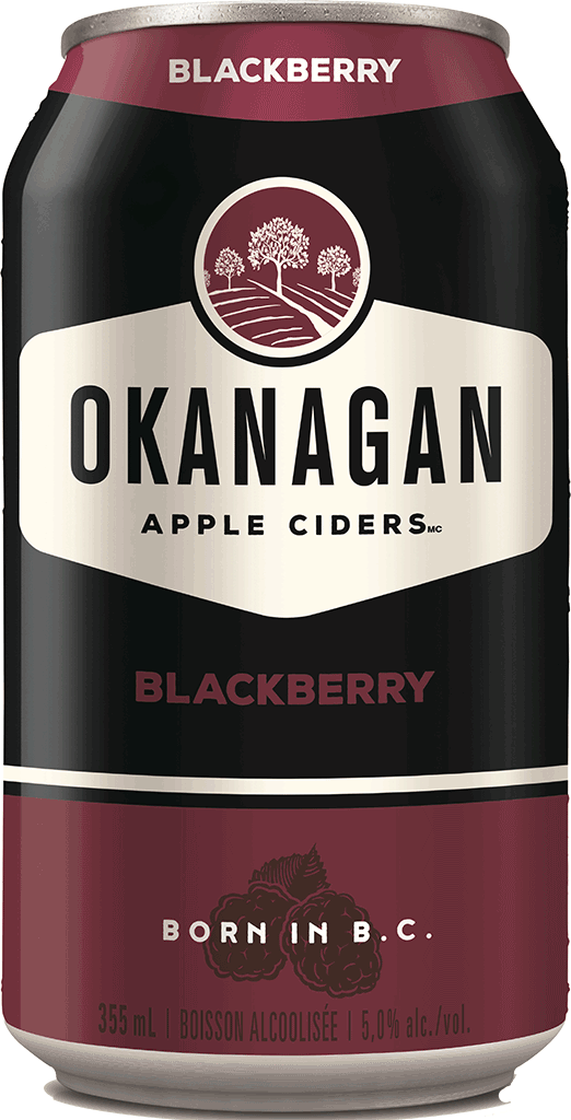 Okanagan Blackberry Apple Cider - Okanagan Cider (522x1024), Png Download