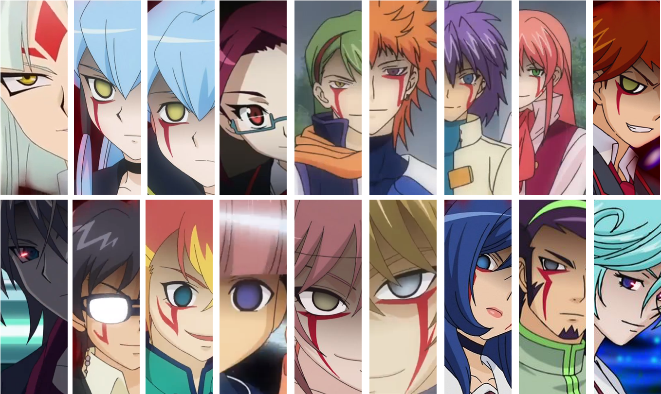Reverse Fighters - - Cardfight Vanguard Reverse Fighter (1380x820), Png Download