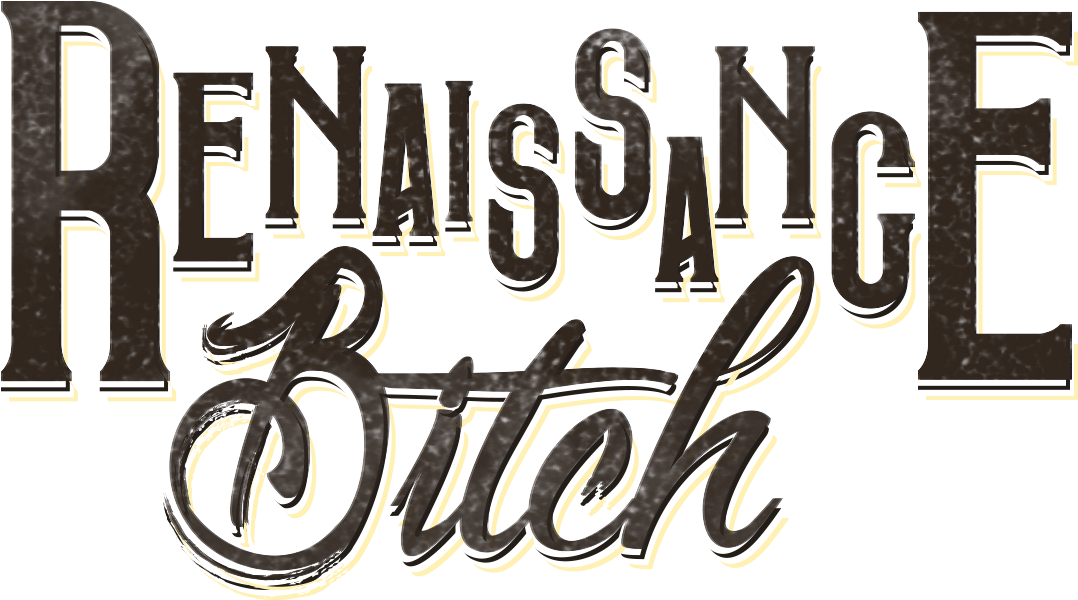 Renaissance Bitch - Calligraphy (1115x634), Png Download