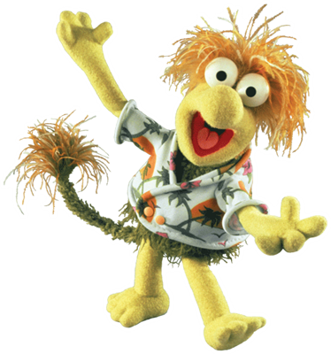 Fraggle Rock Wall Graphics - Fraggle Rock Character Names (374x400), Png Download
