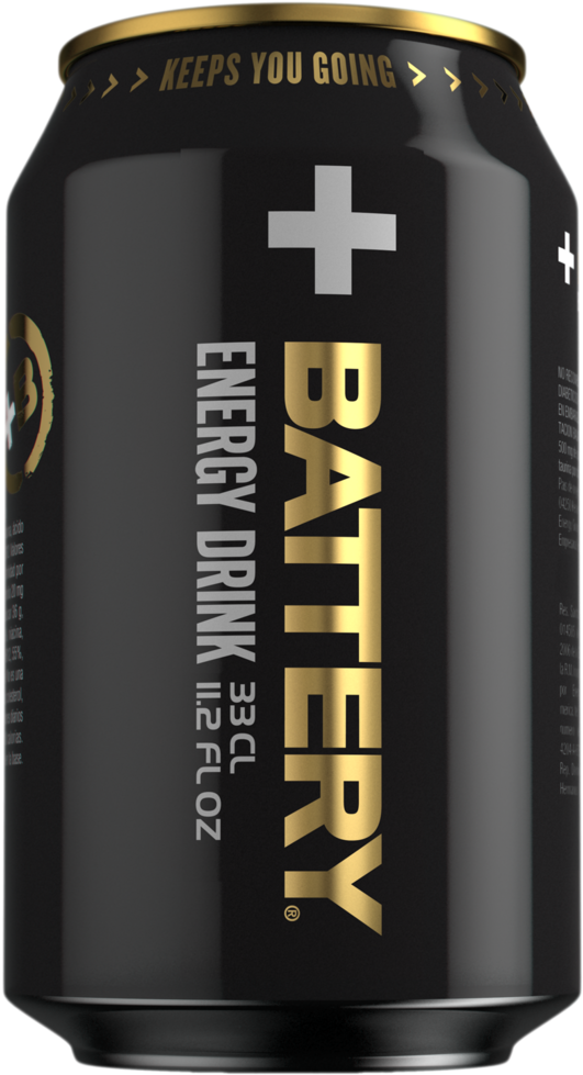 Battery Energy Drink Png (749x1187), Png Download