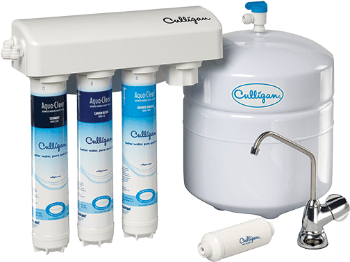 Reverse Osmosis Water Purifier Png Transparent Image - Culligan Reverse Osmosis System (534x398), Png Download