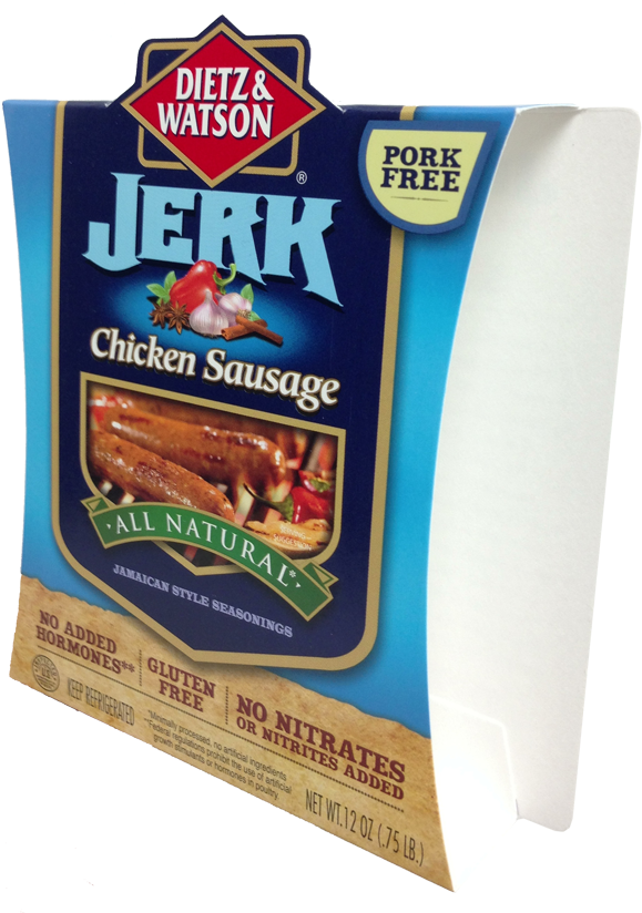 Dietz And Watson Jerk Chicken Sausages - Dietz And Watson (600x823), Png Download