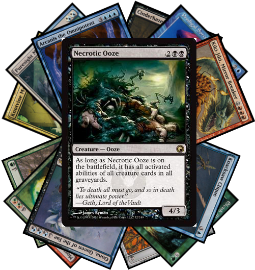 Necrotic Ooze Combo - Mtg Shallow Grave Combo (525x600), Png Download