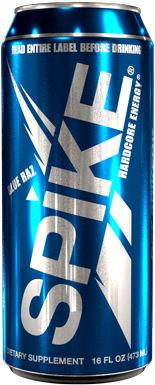 Spike Energy Blue (300x400), Png Download
