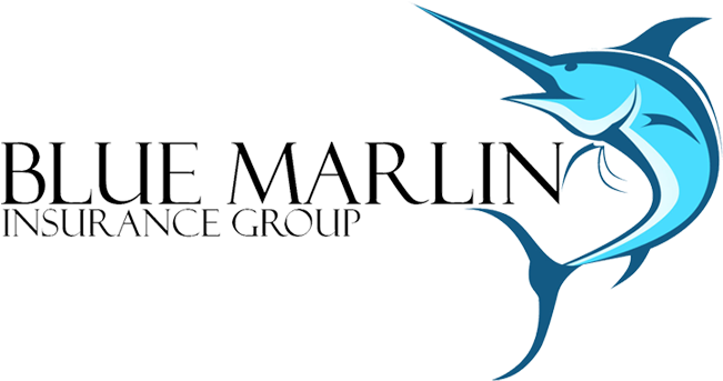 Blue Marlin Insurance Group - Blue Marlin Logo (659x342), Png Download