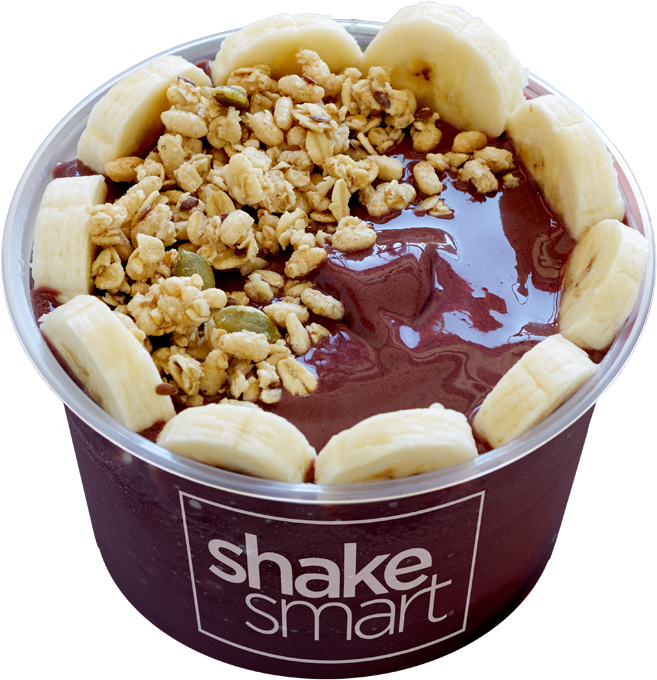 261 - Shakesmart Acai Bowl (700x700), Png Download