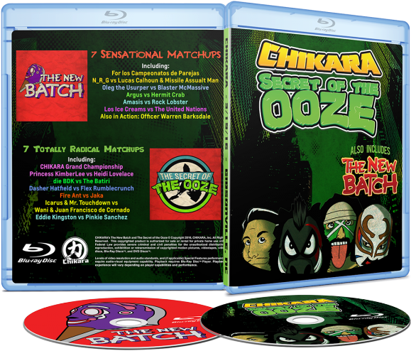 The New Batch And The Secret Of The Ooze Blu-ray And - Fiction (600x506), Png Download