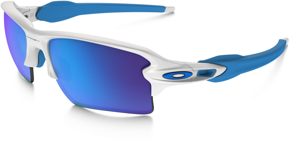 Loading Zoom - Oakley Flak 2.0 Blue (1000x600), Png Download
