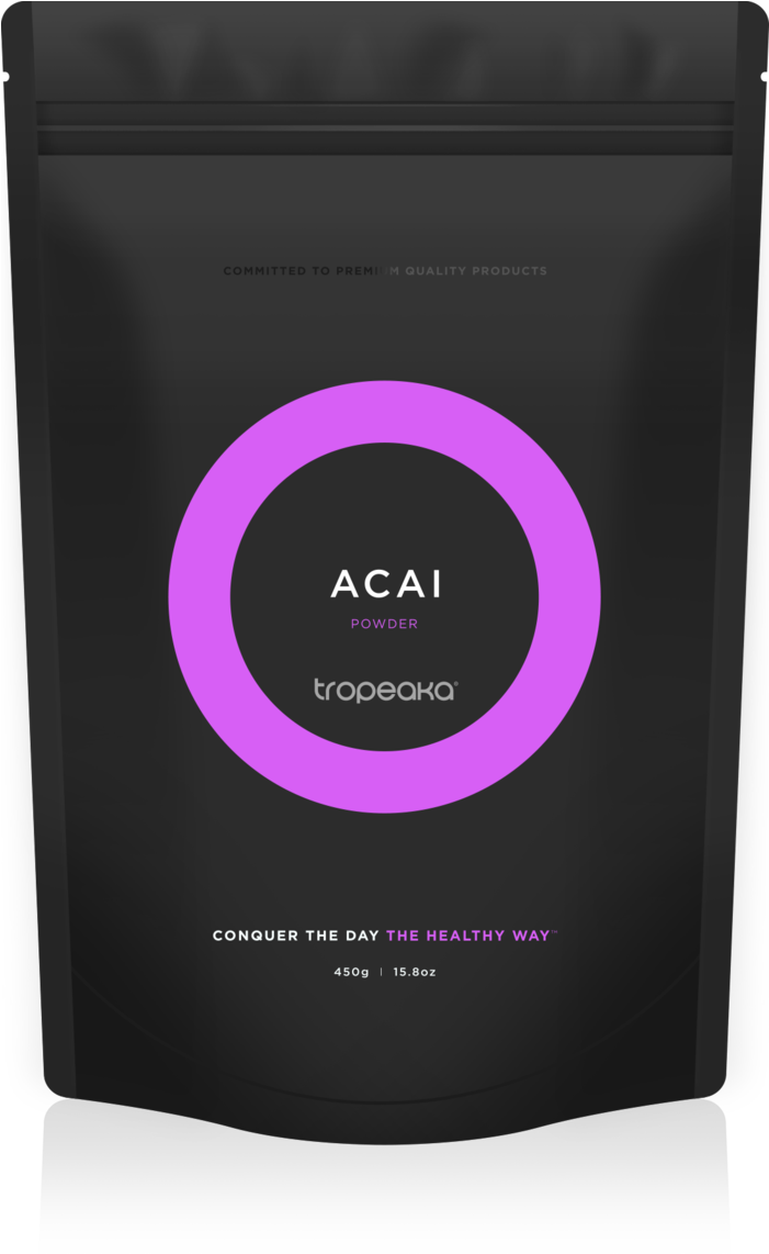 Acai Powder - Tropeaka Package Powder (700x1161), Png Download