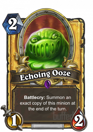 Echoing Ooze - Golden Acidic Swamp Ooze (320x454), Png Download