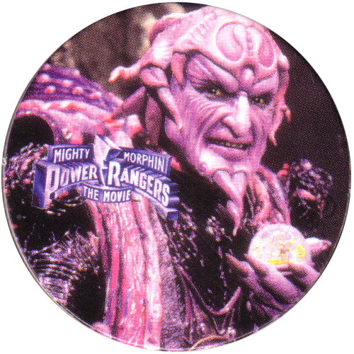 #16 Ivan Ooze - Mighty Morphin Power Rangers The Movie Stickers (500x500), Png Download