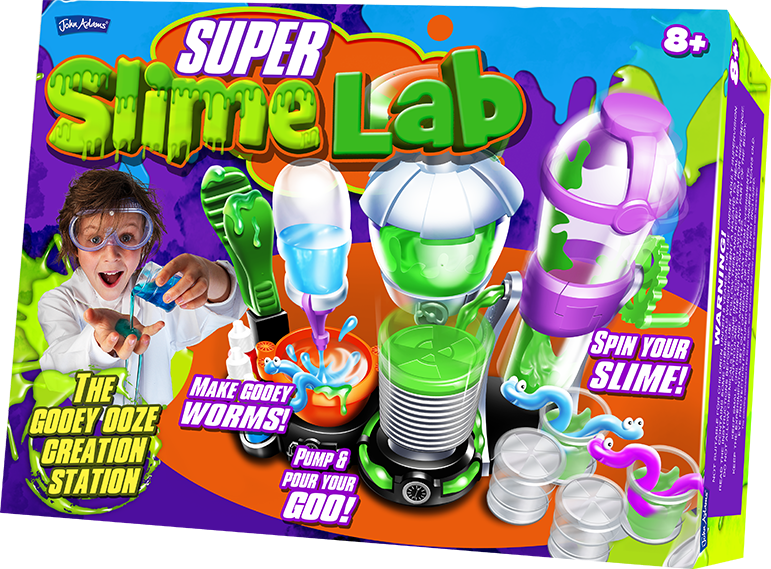 Super Slime Lab (771x569), Png Download
