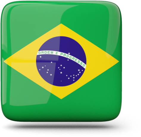 Flag Brazil Icon Png (640x480), Png Download