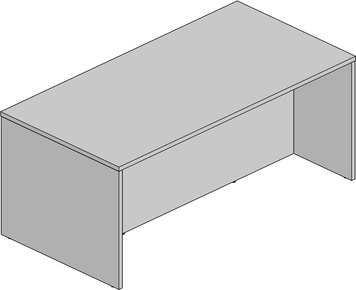 Campfire - Big Table,96x48x40,veneer - Table (1200x1200), Png Download