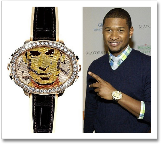 Hip-hop Musical Artist Usher Commissioned A Special - Usher Watch (580x520), Png Download