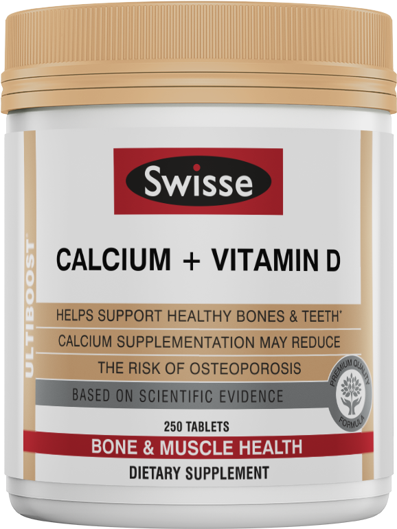 Swisse Ultiboost Calcium Vitamin D - Calcium Vitamin D Swisse (700x880), Png Download