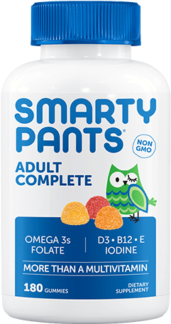 Smarty Pants Adult Complete 180 Gummies (440x587), Png Download