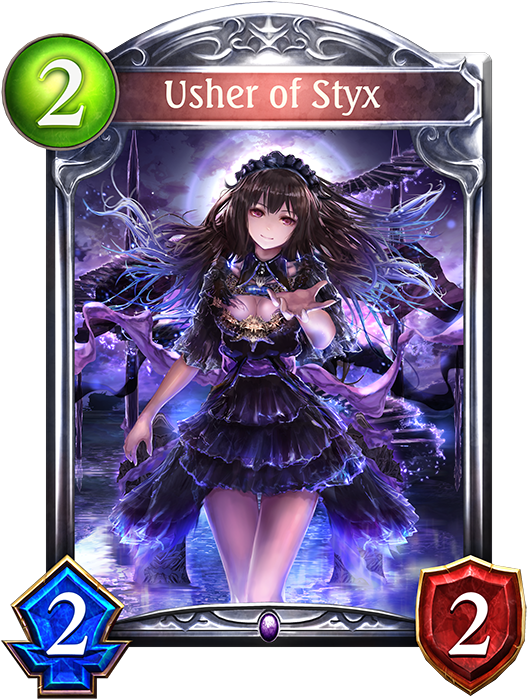 Shadowverse Usher Of Styx (536x698), Png Download