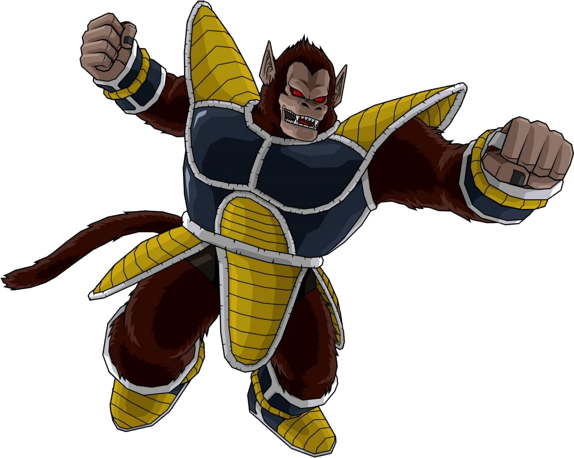Great Ape Nappa - Dbz Nappa Great Ape (1280x1017), Png Download