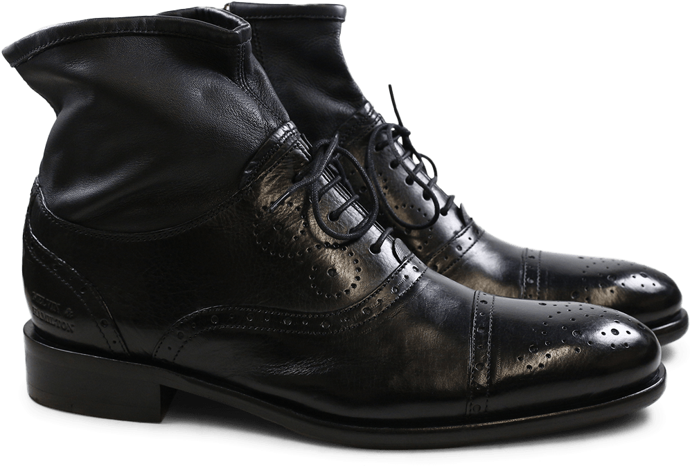 Ankle Boots Patrick 4 Nappa Black Hrs - Boot (1024x1024), Png Download