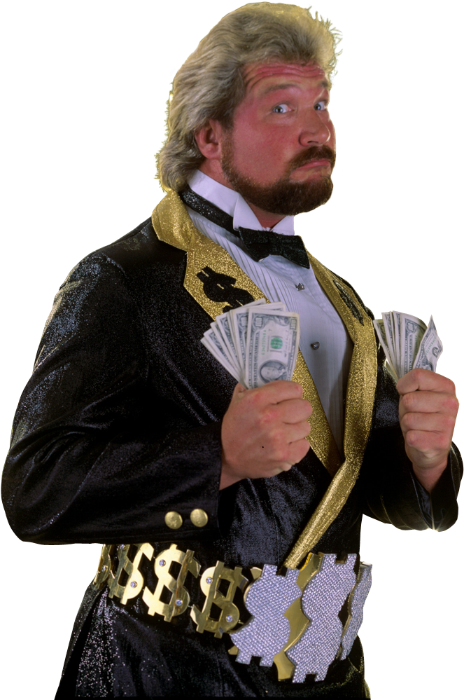 Ted Dibiase Million Dollar Champion By Nuruddinayobwwe-db3rilf - Million Dollar Man Wrestling (682x1024), Png Download