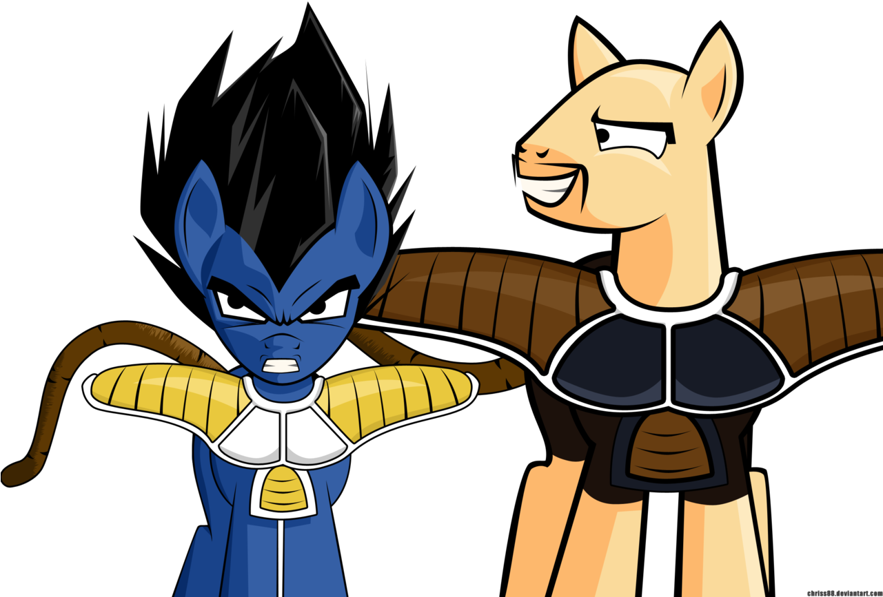 Chriss88, Dragon Ball, Dragon Ball Z, Dragonball Z - Vegeta Pony (1280x884), Png Download
