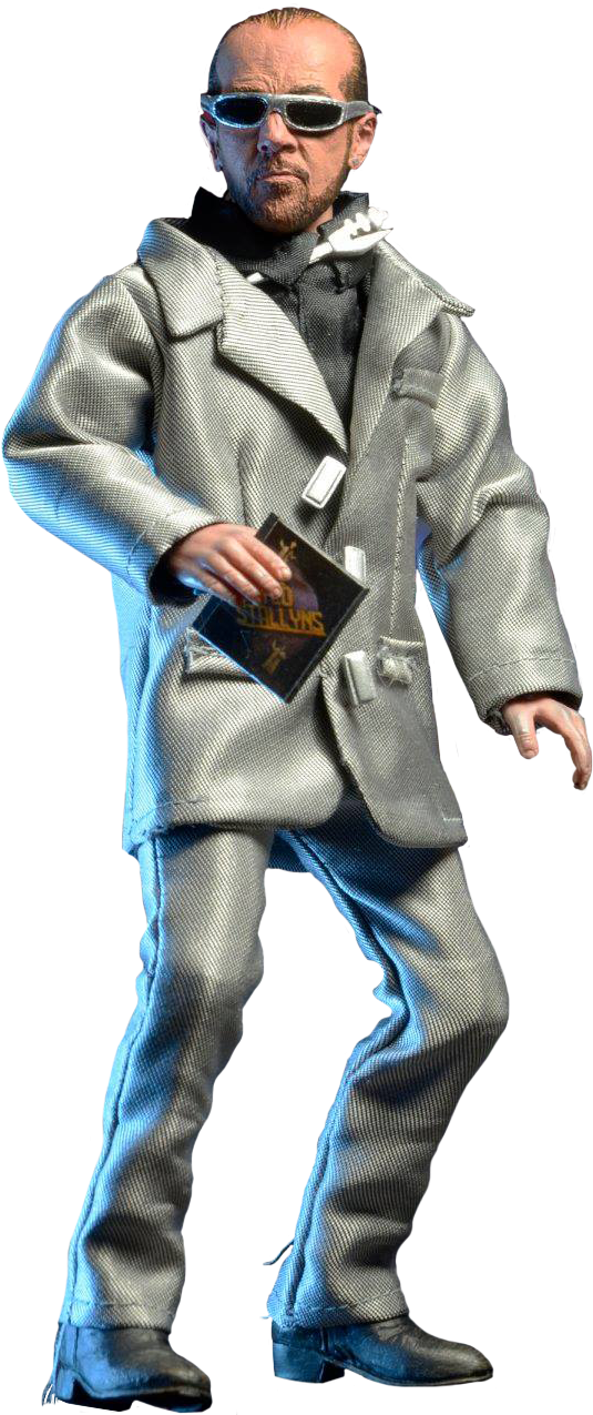 Bill & Ted's - Bill & Ted - Rufus Action Figure (535x1275), Png Download