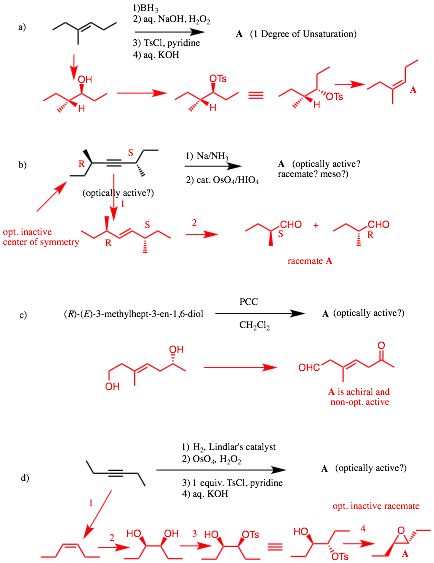 Complete 2 Of 3 Of The Following Problems - Chemical Compound (434x563), Png Download