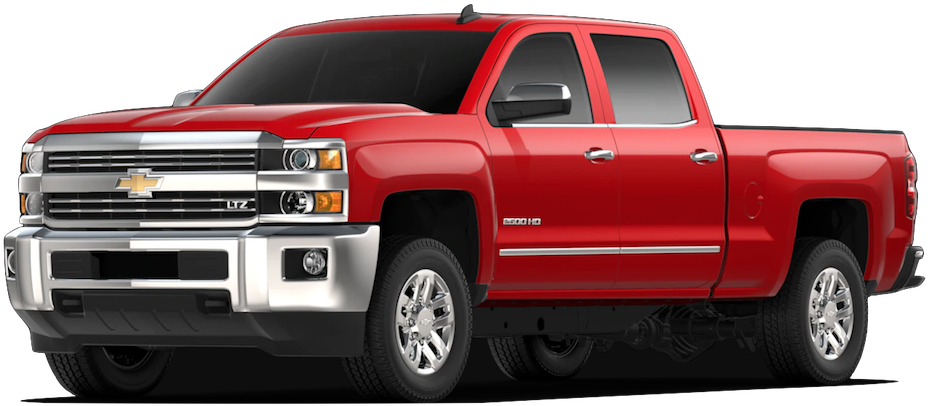 Red 2019 Chevrolet Silverado 2500hd - 2018 Red Chevy Silverado (1000x550), Png Download