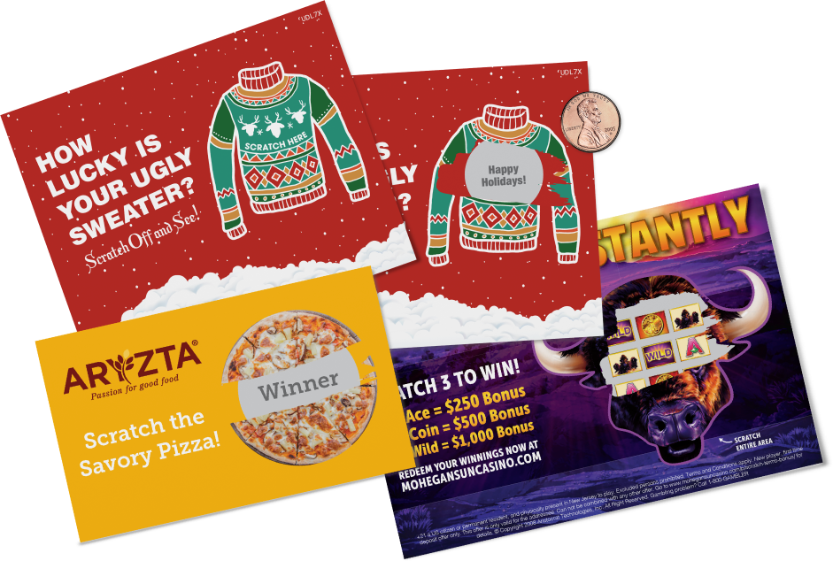 Custom Printed Scratch Off Cards - Scratch Off Tickets Custom (941x634), Png Download