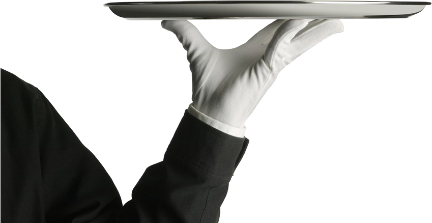 Butlers Hand Transp - Reservations Accepted (1024x437), Png Download