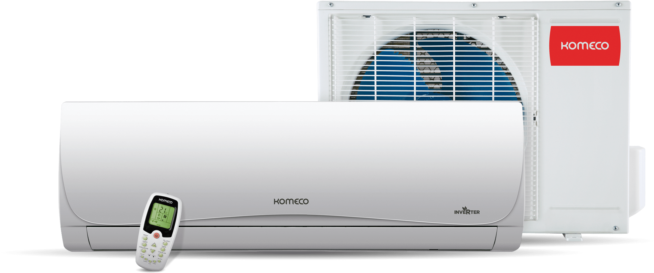 Ar Condicionado Png - Imagem De Ar Condicionado Em Png (2352x1102), Png Download