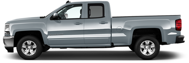 Chevrolet Silverado-1500 Wt - Ford F 350 Dimension (640x480), Png Download