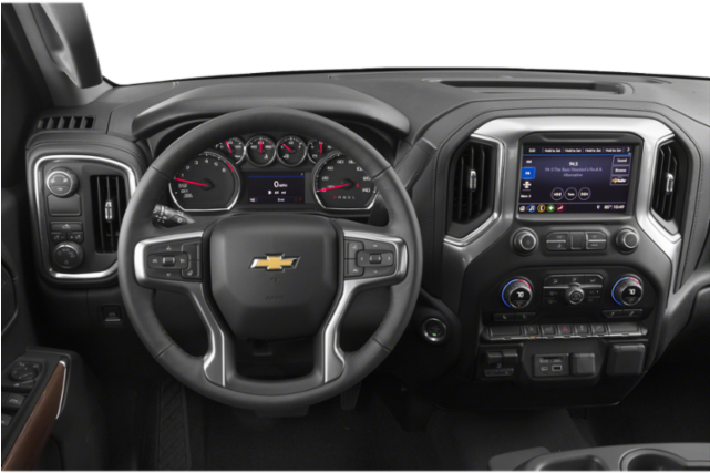 New 2019 Chevrolet Silverado 1500 Lt - Steering Wheel (640x480), Png Download
