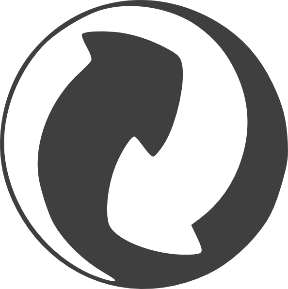 Recycle Round Logo Png (594x597), Png Download