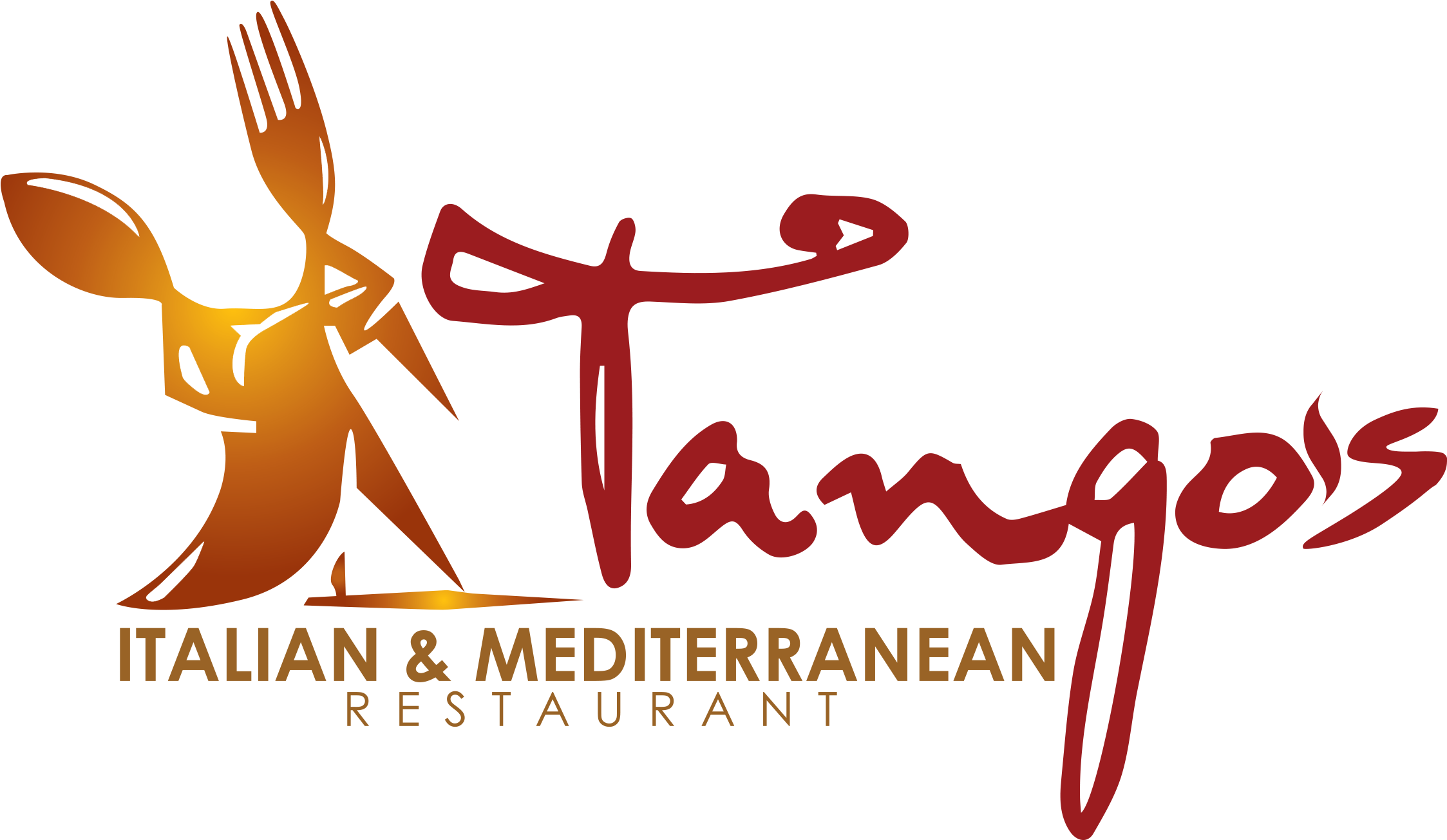 Tangos Italian And Mediterranean Restaurant - Italian Restaurant Logo Png (2400x1500), Png Download