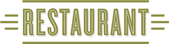 Logo Restaurant Theme - Restaurant Text (760x280), Png Download