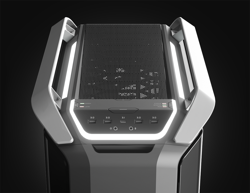 Cosmos C700p - Cooler Master Cosmos C700p (1000x773), Png Download